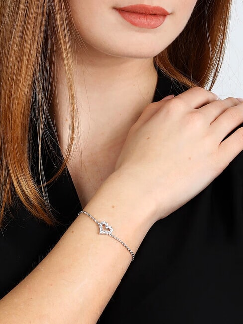 TESORI  925 Silber Armband mit Zirkonia SILBER - Armbänder