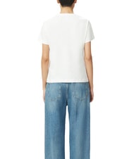 PINKO NAMBRONE  Baumwoll-T-Shirt weiß-schneeweiß - T-Shirts und Tops für Damen - 2