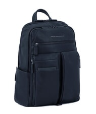 PIQUADRO PAAVO Laptop-Rucksack 14", aus Leder Blau - PC-Rucksäcke - 2