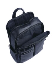 PIQUADRO PAAVO Laptop-Rucksack 14", aus Leder Blau - PC-Rucksäcke - 4
