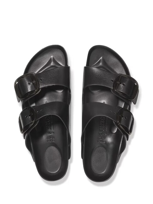 ARIZONA BIG BUCKLE EVA Gummipantoffeln Schwarz - Damenschuhe