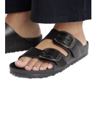 BIRKENSTOCK ARIZONA BIG BUCKLE EVA Gummipantoffeln Schwarz - Damenschuhe - 7