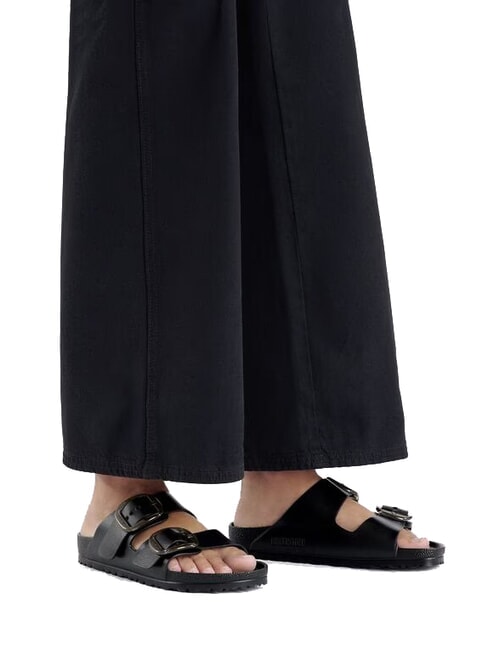 ARIZONA BIG BUCKLE EVA Gummipantoffeln Schwarz - Damenschuhe