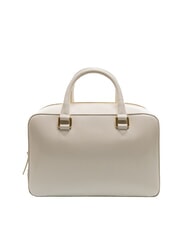 TOSCA BLU KORA Umhängetasche aus Leder mit Schultergurt Weißes Elfenbein - Damentaschen - 4