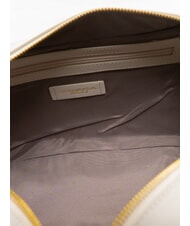 TOSCA BLU KORA Umhängetasche aus Leder mit Schultergurt Weißes Elfenbein - Damentaschen - 5