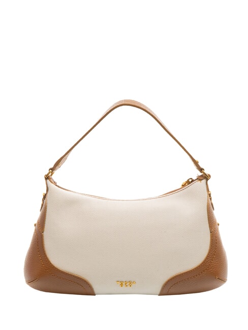 CECILIA Canvas-Umhängetasche mit Schultergurt LEDER - Damentaschen