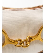 TOSCA BLU CECILIA Canvas-Umhängetasche mit Schultergurt LEDER - Damentaschen - 4