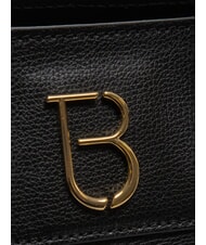 TOSCA BLU BIANCA Mittelgroße Handtasche aus Leder Schwarz - Damentaschen - 3