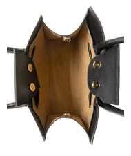 TOSCA BLU BIANCA Mittelgroße Handtasche aus Leder Schwarz - Damentaschen - 5