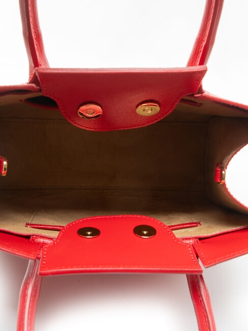 BIANCA Mittelgro&szlig;e Handtasche aus Leder KORALLE - Damentaschen