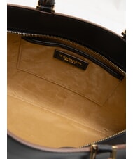 TOSCA BLU AMELIA Lederhandtasche mit Charm Schwarz - Damentaschen - 5