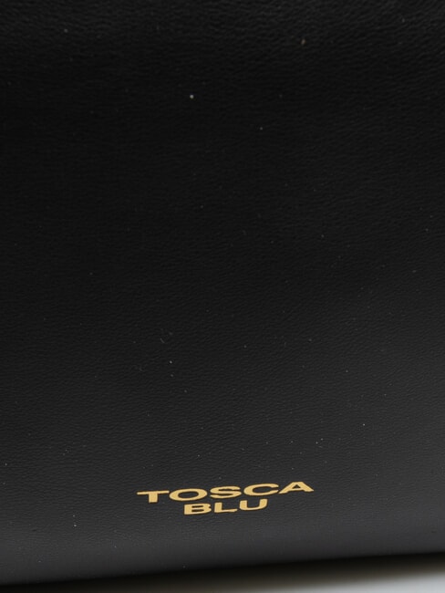 ANGIE Umhängetasche aus Leder Schwarz - Damentaschen