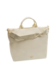 TOSCA BLU BEATRICE Ledertasche mit Henkel und Schultergurt Wei&szlig;es Elfenbein - Damentaschen - 2