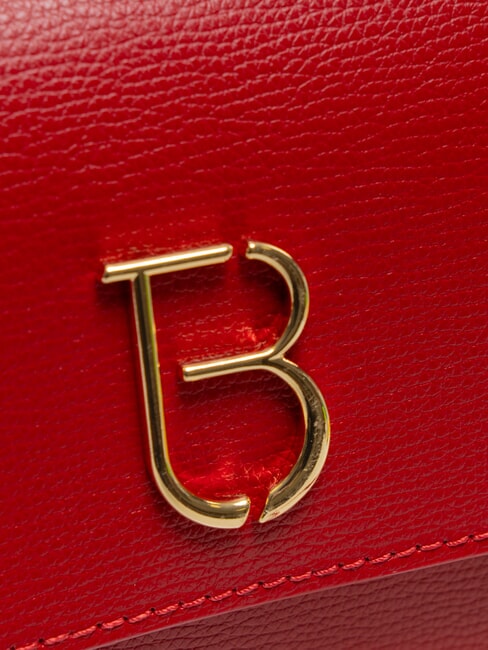 BIANCA Leder-Umhängetasche mit Kette KORALLE - Damentaschen