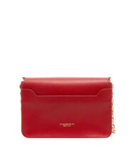 TOSCA BLU BIANCA Leder-Umhängetasche mit Kette KORALLE - Damentaschen - 4