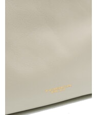 TOSCA BLU ANGIE Umhängetasche aus Leder Weißes Elfenbein - Damentaschen - 4