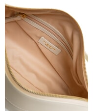 TOSCA BLU ANGIE Umhängetasche aus Leder Weißes Elfenbein - Damentaschen - 5