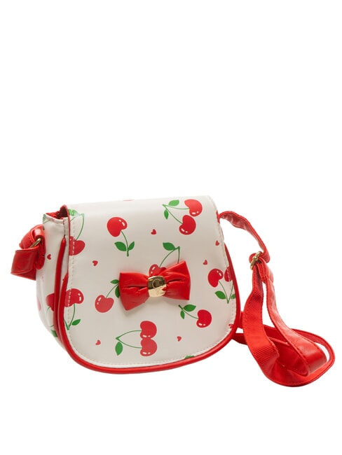 CHERRY Mini-Umhängetasche mit Überschlag Weiß - Taschen und Accessoires für Kids