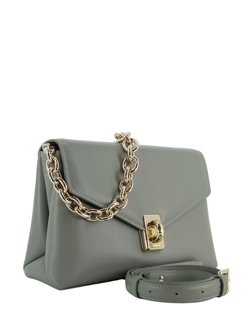 MERIDIANA  Ledertasche mit Schultergurt Agave - Damentaschen