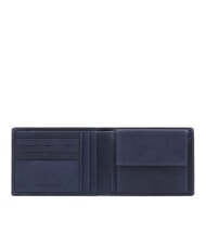 PIQUADRO RHINO  Lederbrieftasche Blau - Brieftaschen Herren - 2