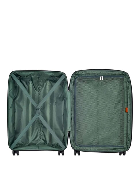 SECURITECH DUNE Set mit 3 Trolleys: Kabine, mittel, gro&szlig;, exp Schwarz - Trolleyset