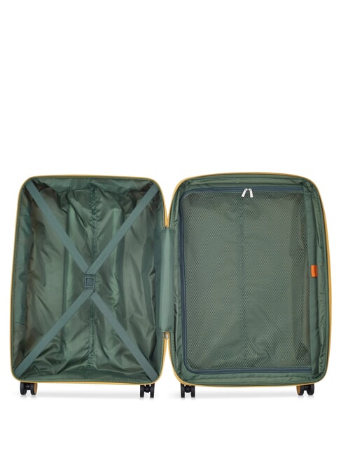 SECURITECH DUNE Gro&szlig;er erweiterbarer Trolley Gelb - Harte Trolleys