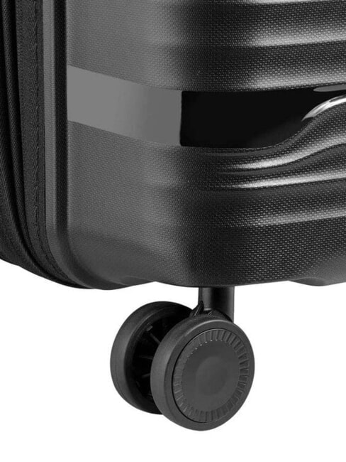 SECURITECH DUNE Großer erweiterbarer Trolley Schwarz - Harte Trolleys