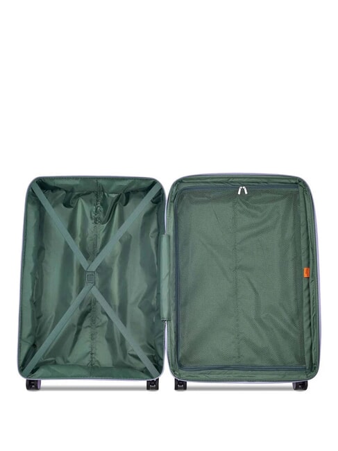 SECURITECH DUNE Großer erweiterbarer Trolley Blau - Harte Trolleys