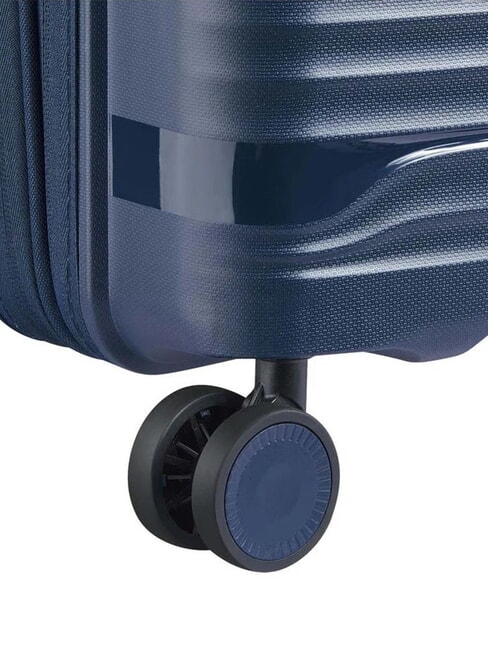 SECURITECH DUNE Großer erweiterbarer Trolley Blau - Harte Trolleys