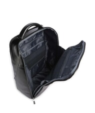 PIQUADRO BLUE SQUARE Lederrucksack für 15,6-Zoll-Laptop Schwarz - PC-Rucksäcke - 3