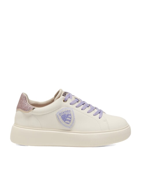 VENUS Sneaker mit Glitzereinsatz Creme - Damenschuhe