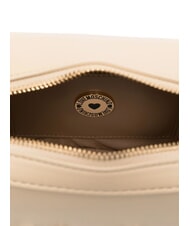 LOVE MOSCHINO CURSIVE LOGO Mini-Umhängetasche Beige - Damentaschen - 3