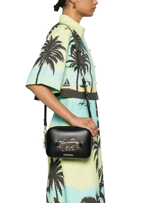 CURSIVE LOGO Mini-Umhängetasche Schwarz - Damentaschen