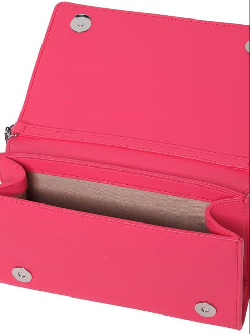 CHAIN Lettering Umhängetasche Fuchsie - Damentaschen