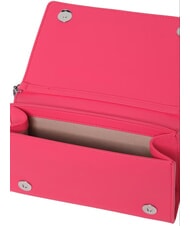 LOVE MOSCHINO CHAIN Lettering Umhängetasche Fuchsie - Damentaschen - 4