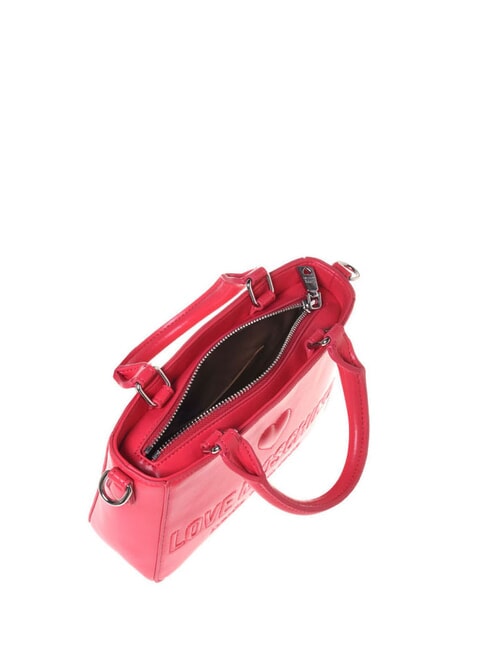 MADE WITH LOVE Mini-Handtasche mit Schultergurt Fuchsie - Damentaschen