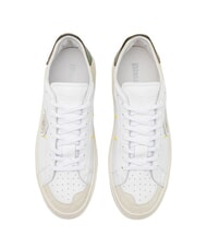 BLAUER STATEN Leder-Sneakers weiß/grün - Herrenschuhe - 3