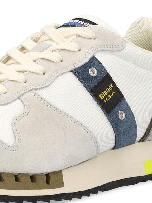 QUEENS Laufschuhe weiß/taupe - Herrenschuhe