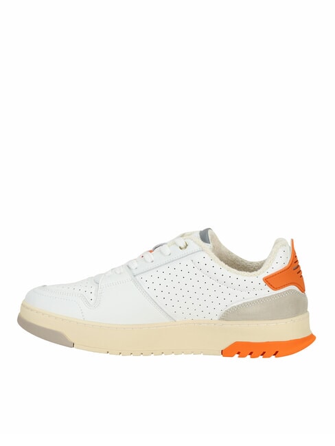 HARPER Turnschuhe wei&szlig;/orange - Herrenschuhe