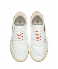 BLAUER HARPER Turnschuhe wei&szlig;/orange - Herrenschuhe - 5