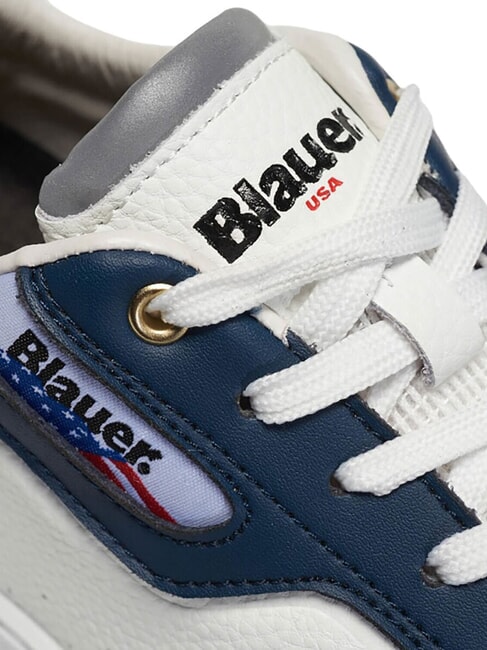 HARPER Turnschuhe weiß/marineblau - Herrenschuhe