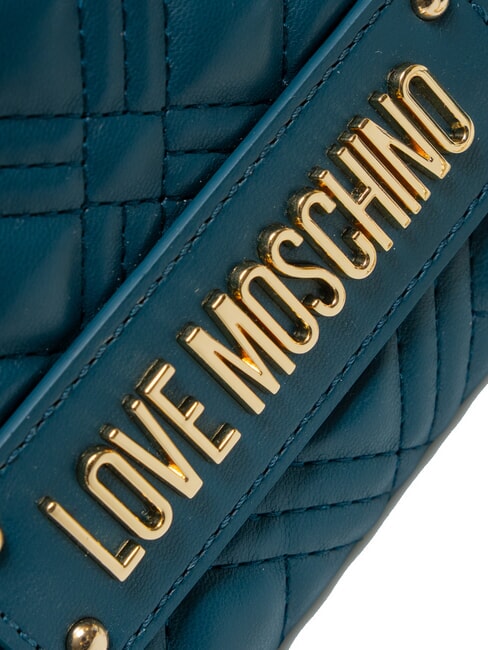 QUILTED Convertible Schulter-/Umhängetasche Smaragd - Damentaschen