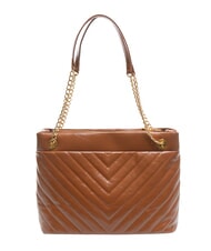 LOVE MOSCHINO CITY POCKETS Gesteppte Einkaufstasche Walnüsse - Damentaschen - 4