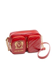 LOVE MOSCHINO CITY POCKETS Gesteppte Umhängetasche ROT - Damentaschen - 2