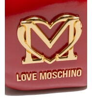 LOVE MOSCHINO CITY POCKETS Gesteppte Umhängetasche ROT - Damentaschen - 3
