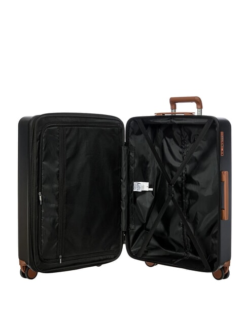 FERRARA 3er-Set Trolleys: Kabine, mittel und gro&szlig; erweiterbar Schwarz - Trolleyset
