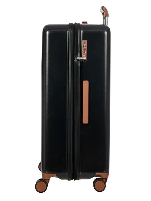 FERRARA 3er-Set Trolleys: Kabine, mittel und gro&szlig; erweiterbar Schwarz - Trolleyset