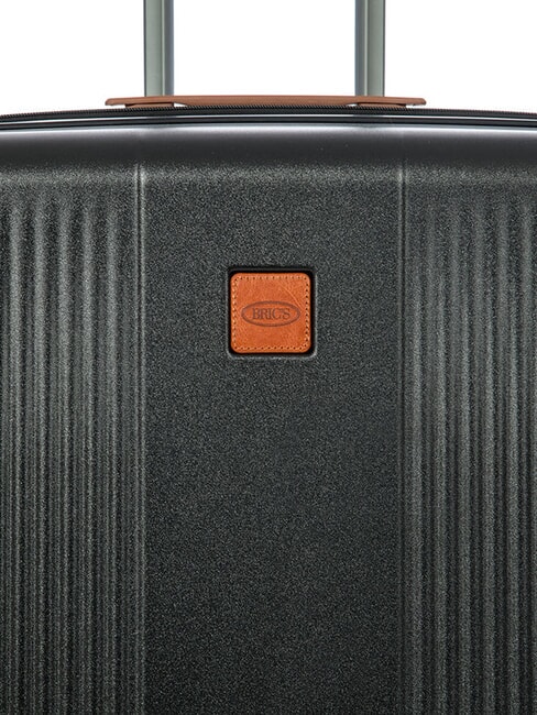 FERRARA 3er-Set Trolleys: Kabine, mittel und gro&szlig; erweiterbar Schwarz - Trolleyset