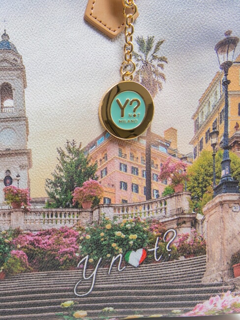 YESBAG  Große Umhängetasche Blumen- - Damentaschen