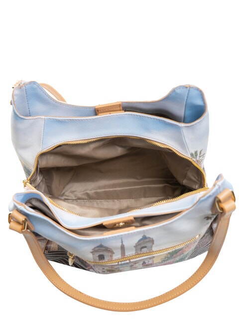 YESBAG Umhängetasche Blumen- - Damentaschen